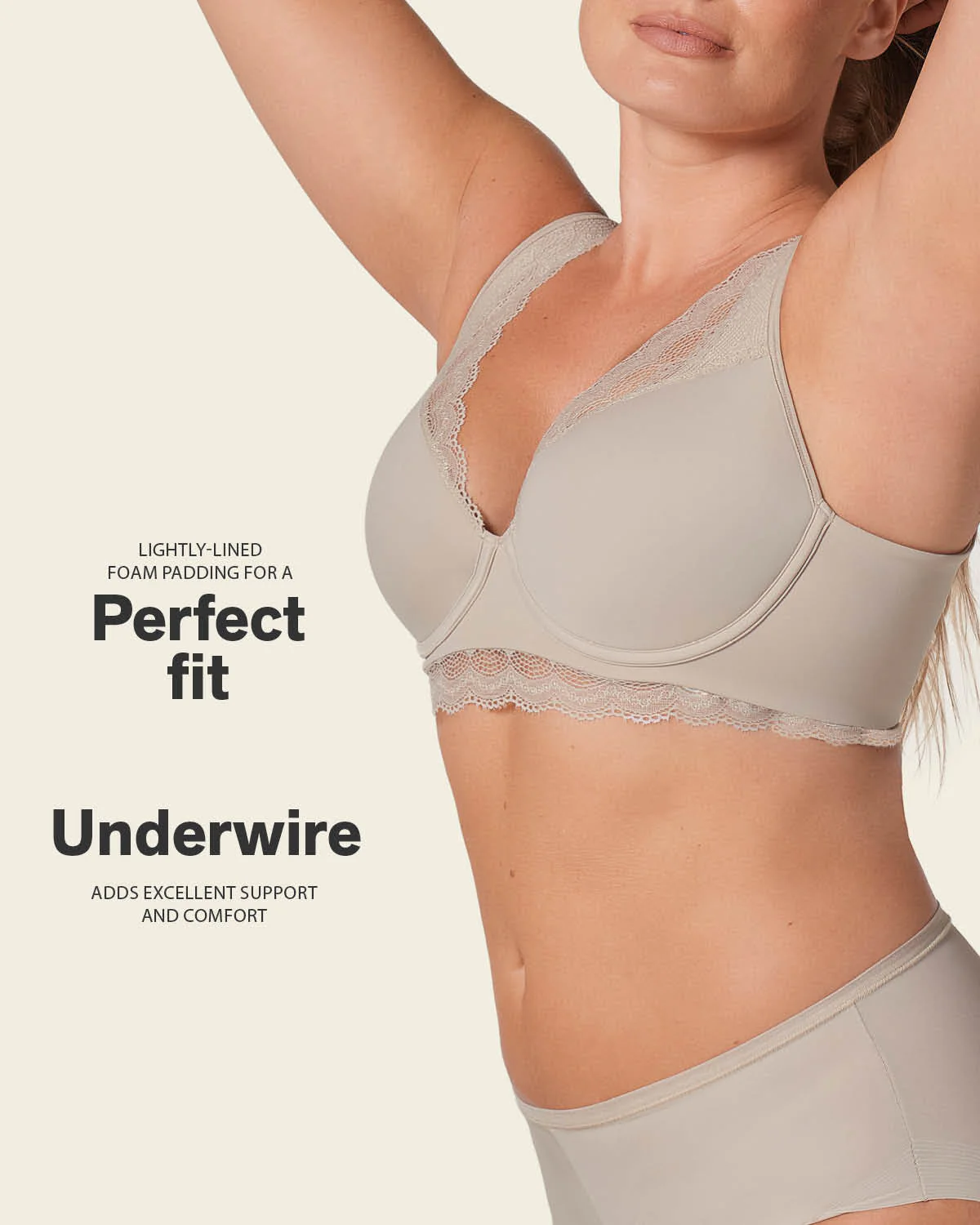 2-Pack Deep Coverage Soft Lightly-Lined Lace Underwire Bras - Image 20