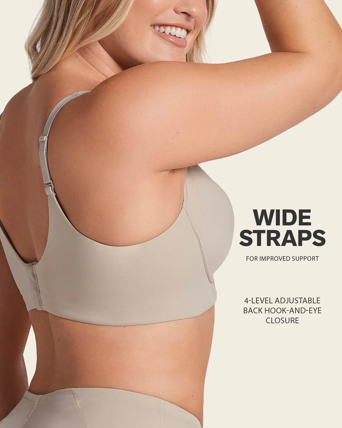 2-Pack Everyday Wireless Support Bras - Image 6