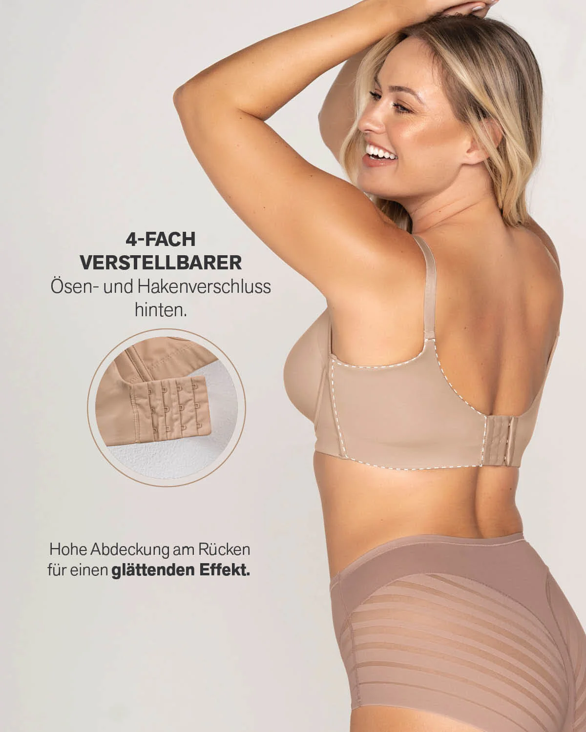 Back Smoothing Bra with Soft Full Coverage Cups - Image 33