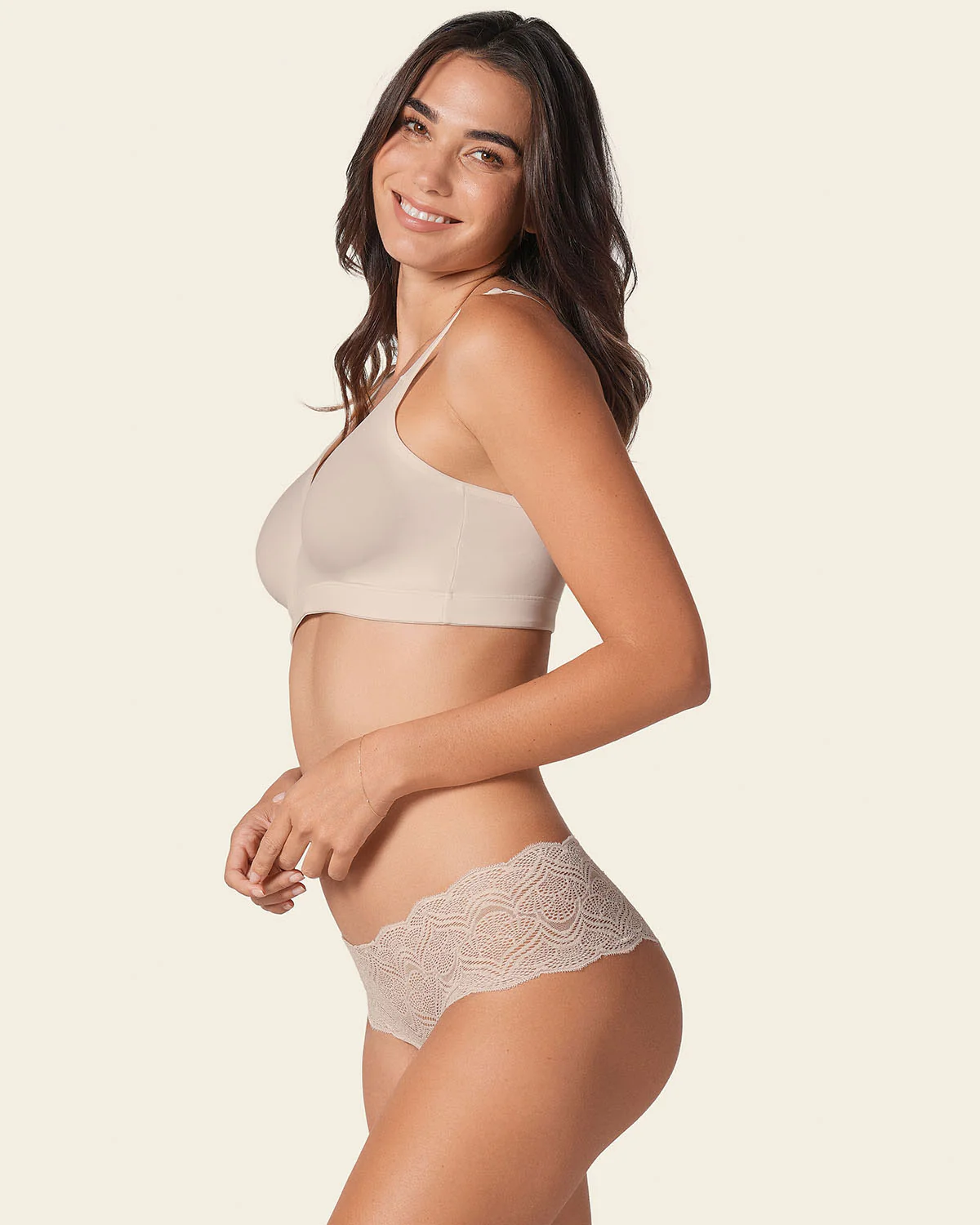 3-Pack Cheeky Lace Hipster Knickers - Image 4