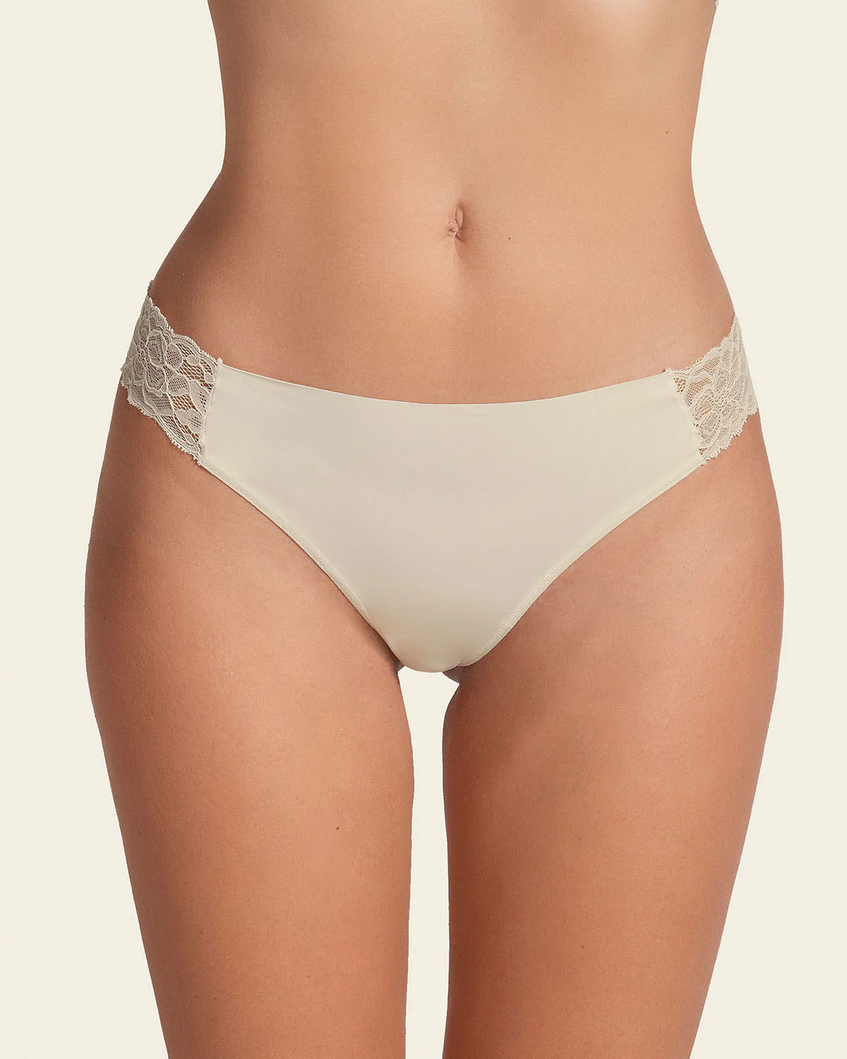 3-Pack Lace Side Seamless Thong Knickers - Image 14