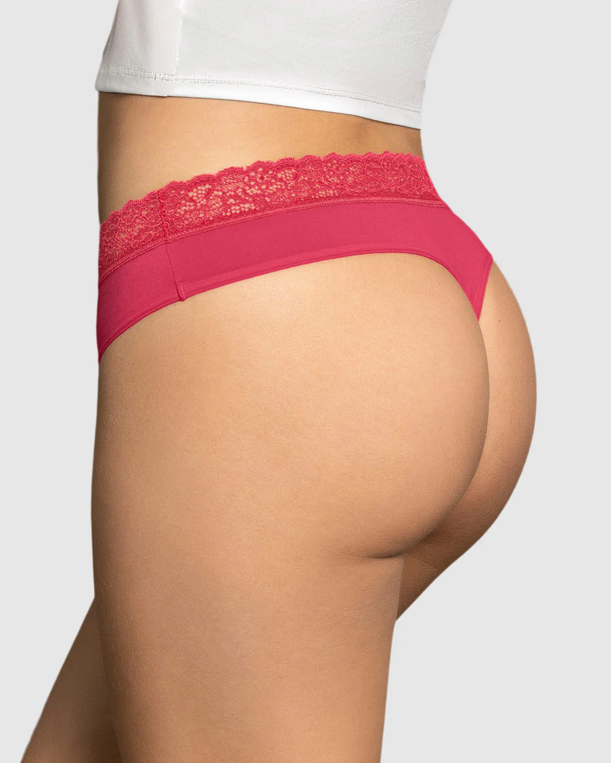 3-Pack Thong Knickers with Lace Detail - Image 32