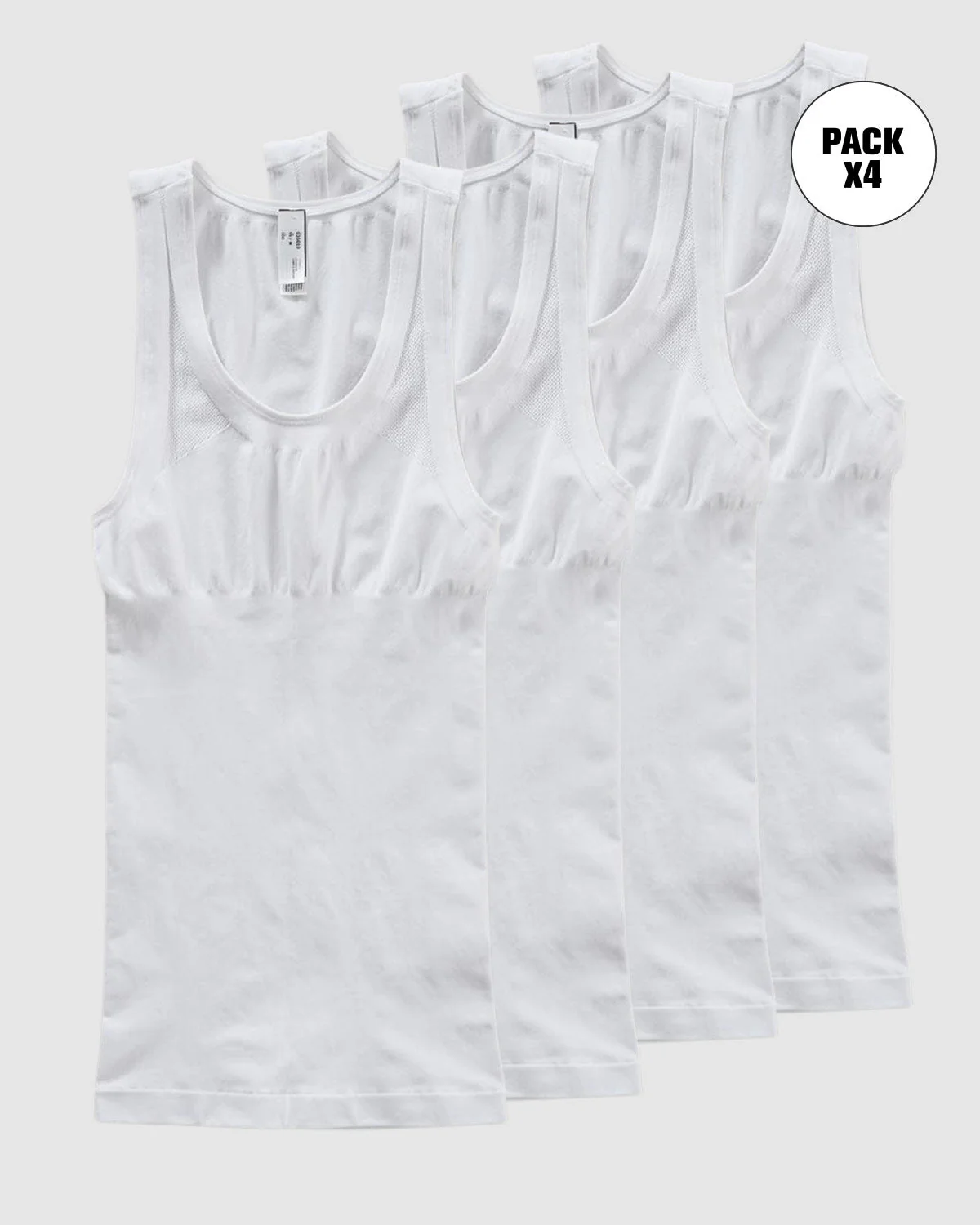 4-Pack Soft Compression Tank Tops - Image 5