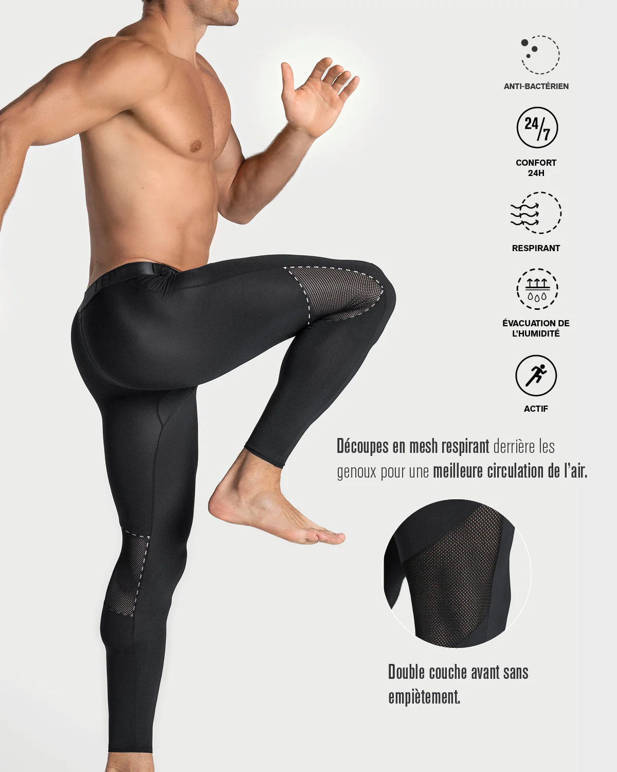 5-Pack Training Tights for Men - Image 18
