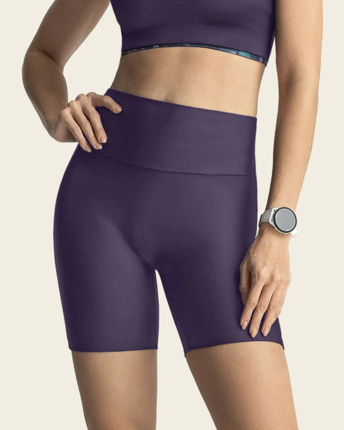 Active High-Rise Biker Short