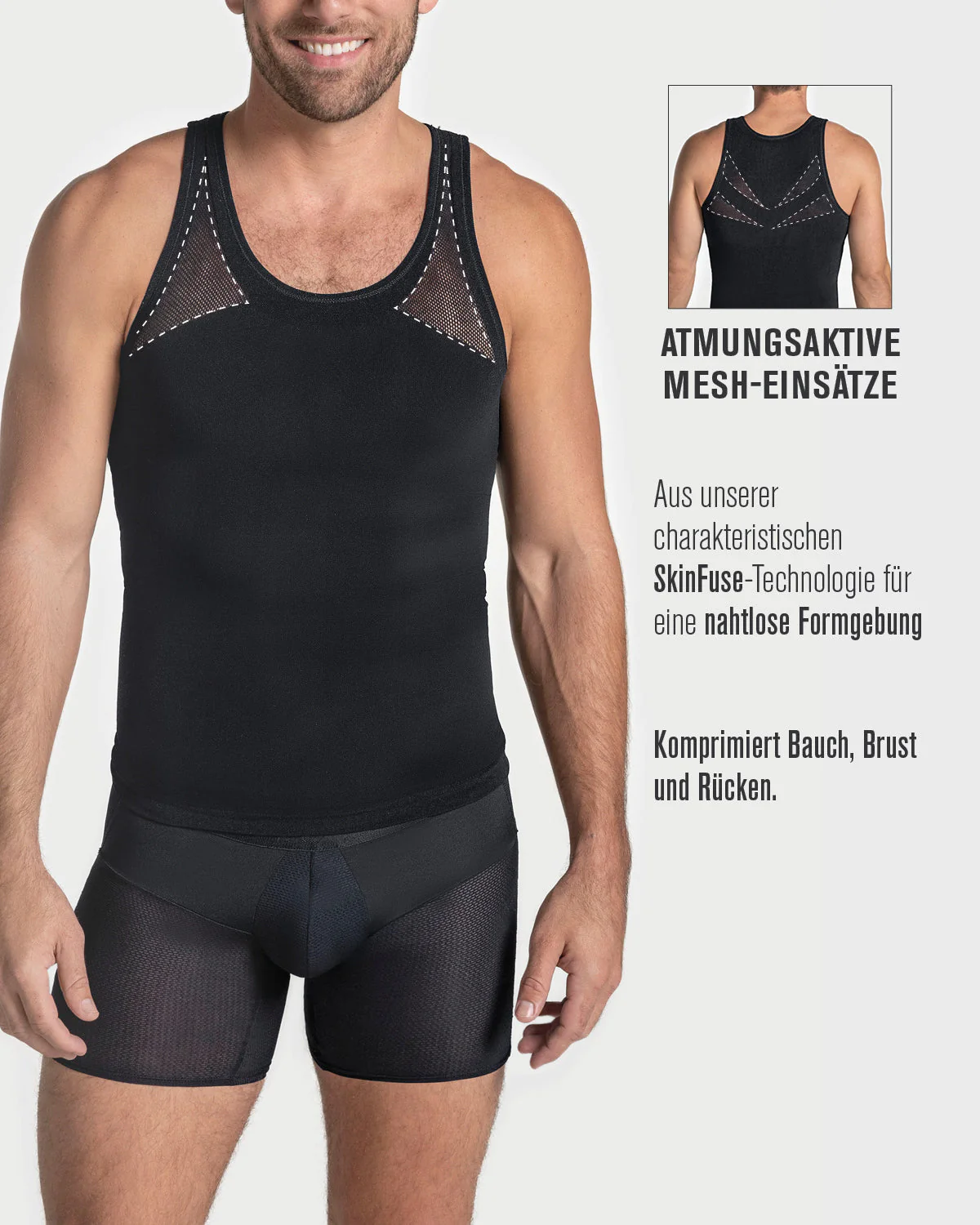 Crew neck seamless compression tank - Image 15
