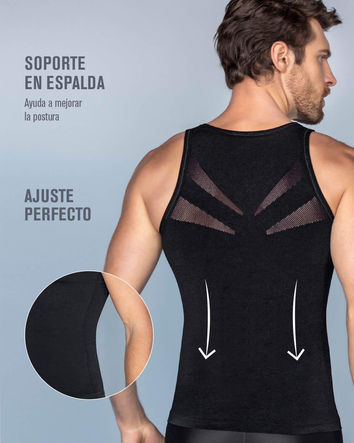 Crew neck seamless compression tank - Image 9