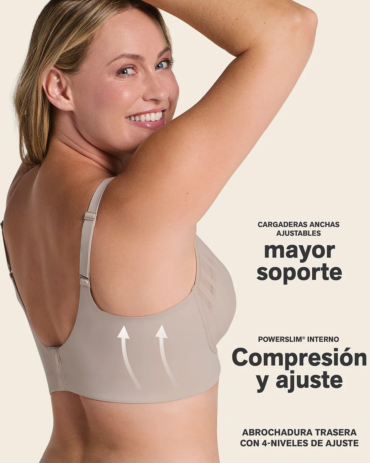 Lace Wireless Support Bra - Image 2