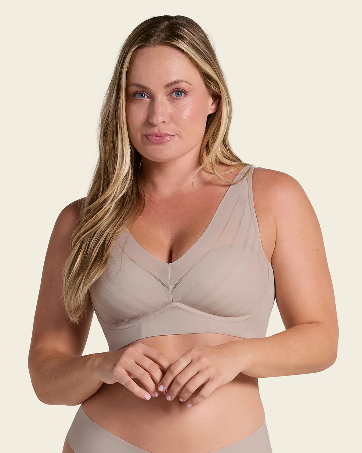 Lace Wireless Support Bra - Image 6