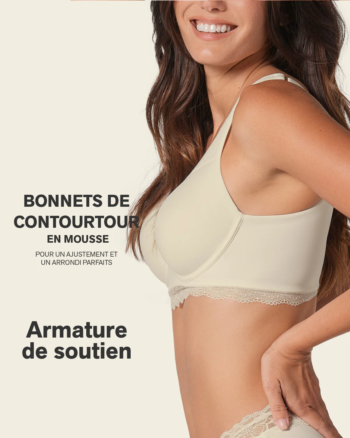 Deep Coverage Soft Lightly-Lined Lace Underwire Bra - Image 43