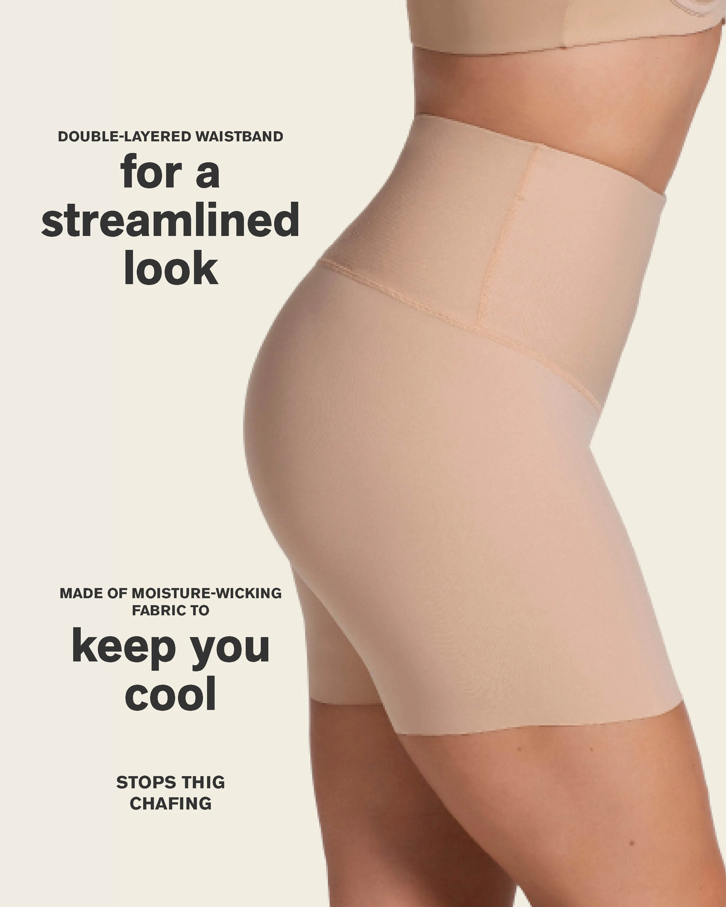 Firm High-Waisted Shaper Short - Image 6