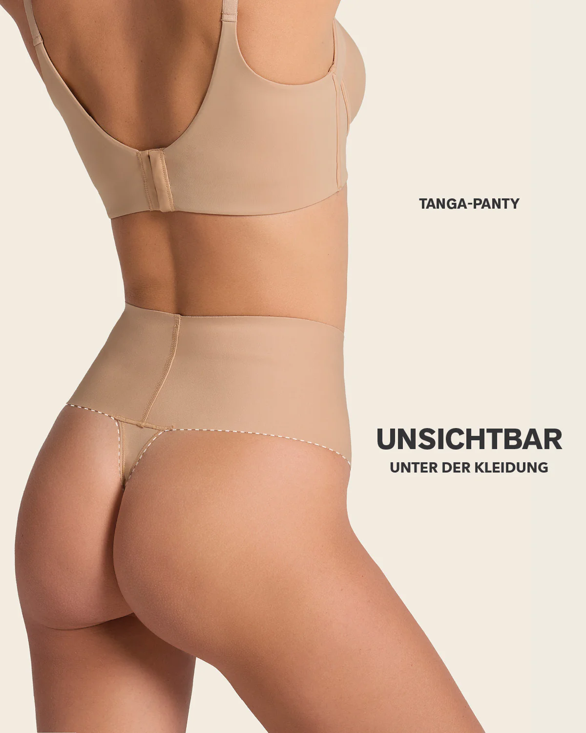 High-Tech High-Waisted Sculpting Thong - Image 17