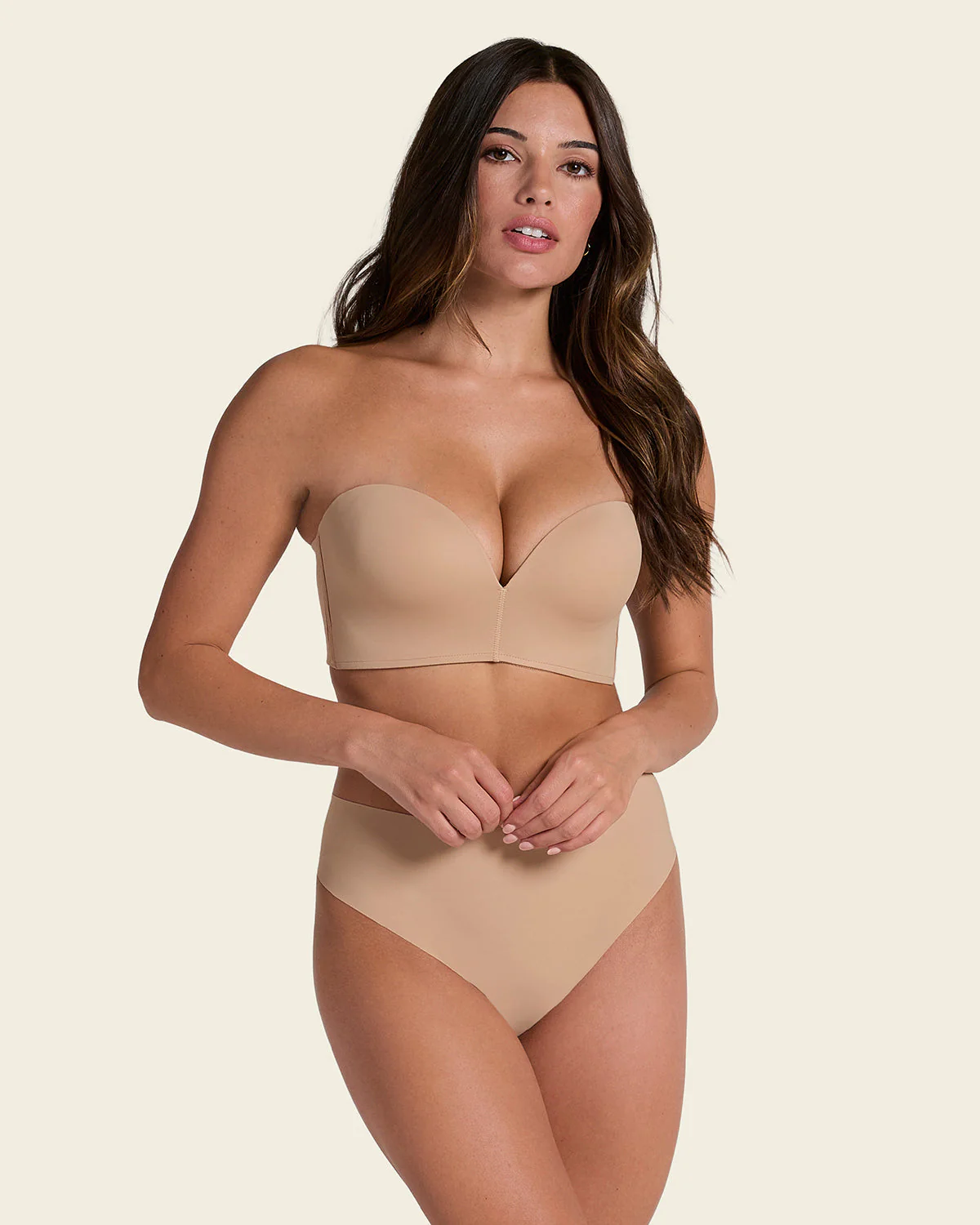 High-Waisted Invisible Microfiber Thong knicker - Image 6