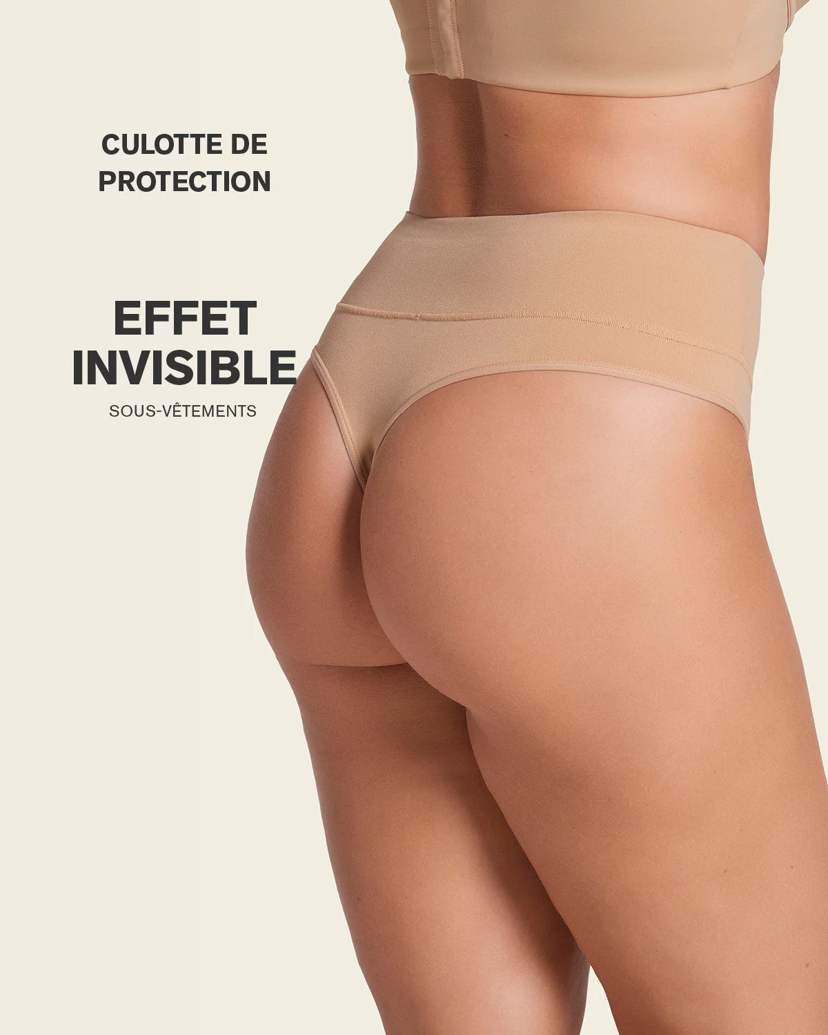 High-Waisted Seamless Moderate Shaper Thong knicker - Image 8