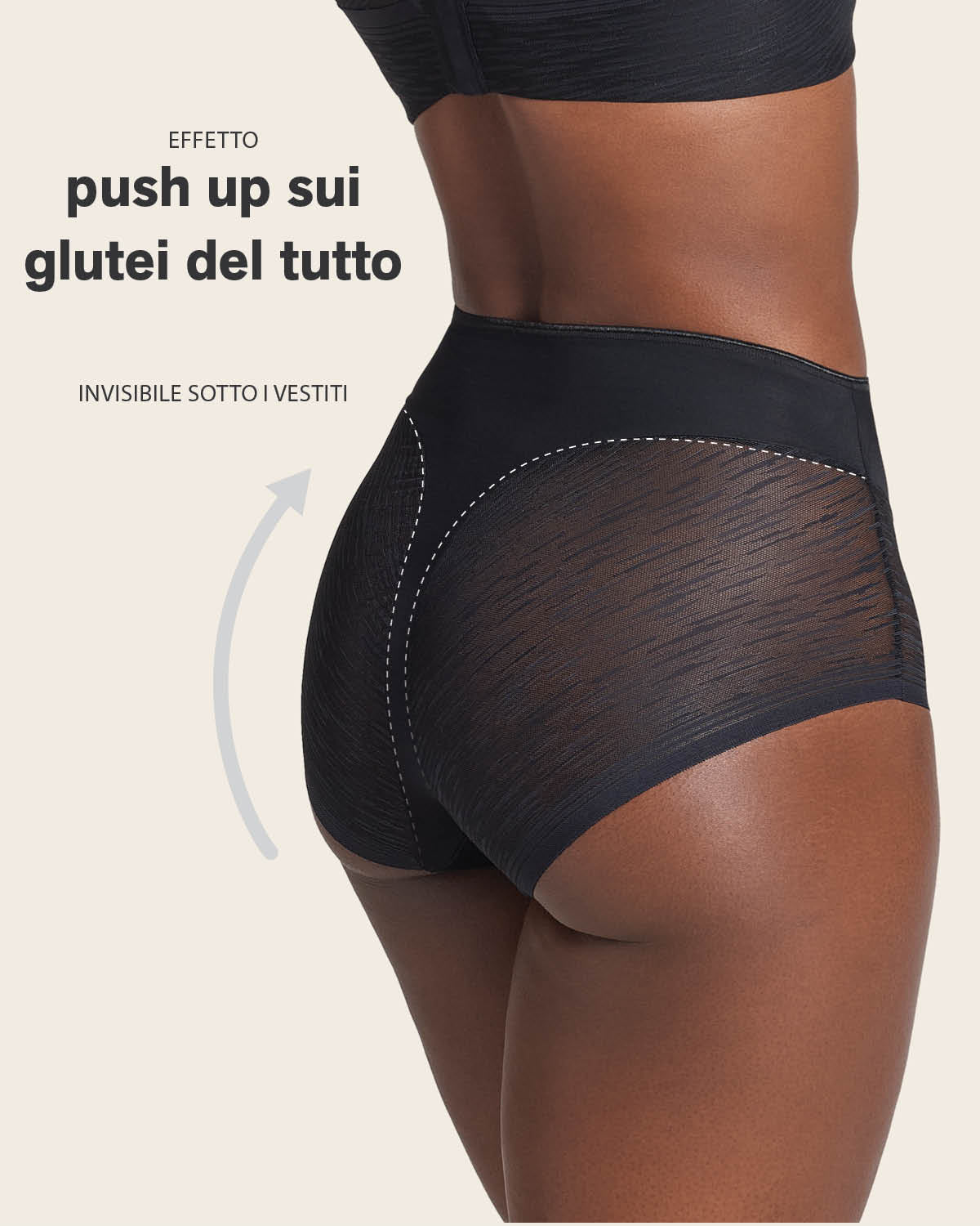 High-Waisted Sheer Lace Shaper knicker - Image 19