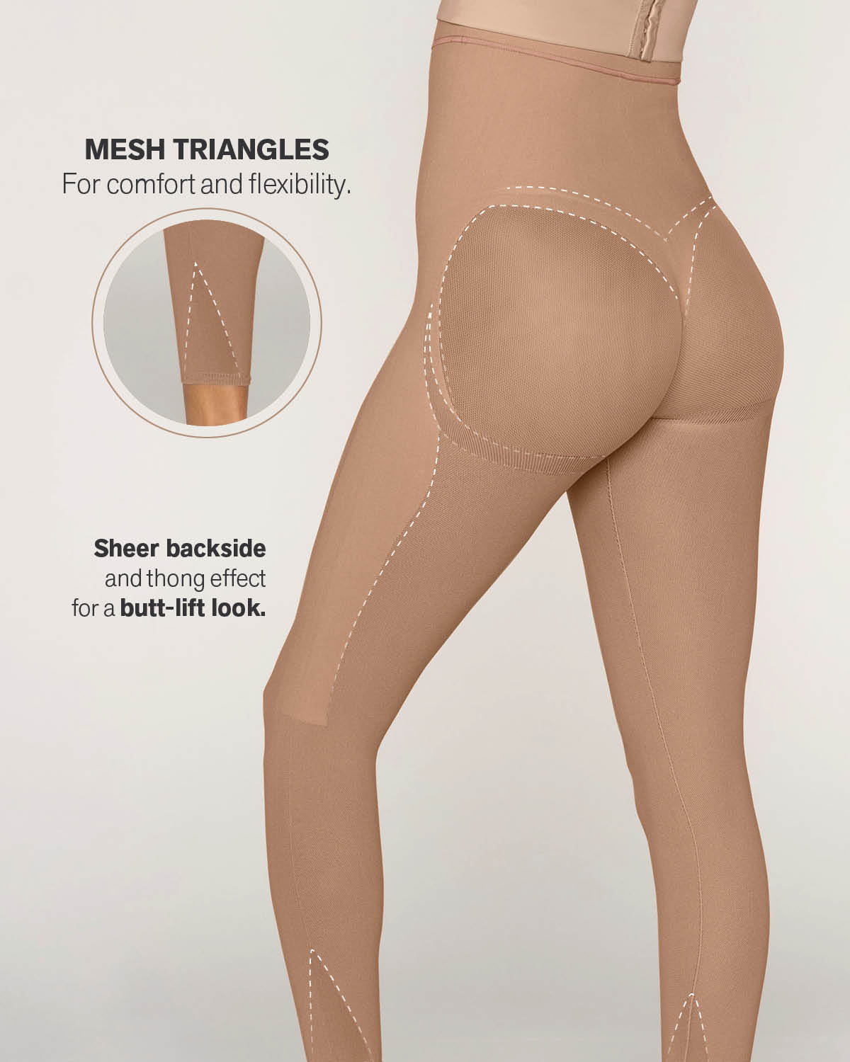 Invisible Butt Lifter Full-Leg Body Shaper - Image 9