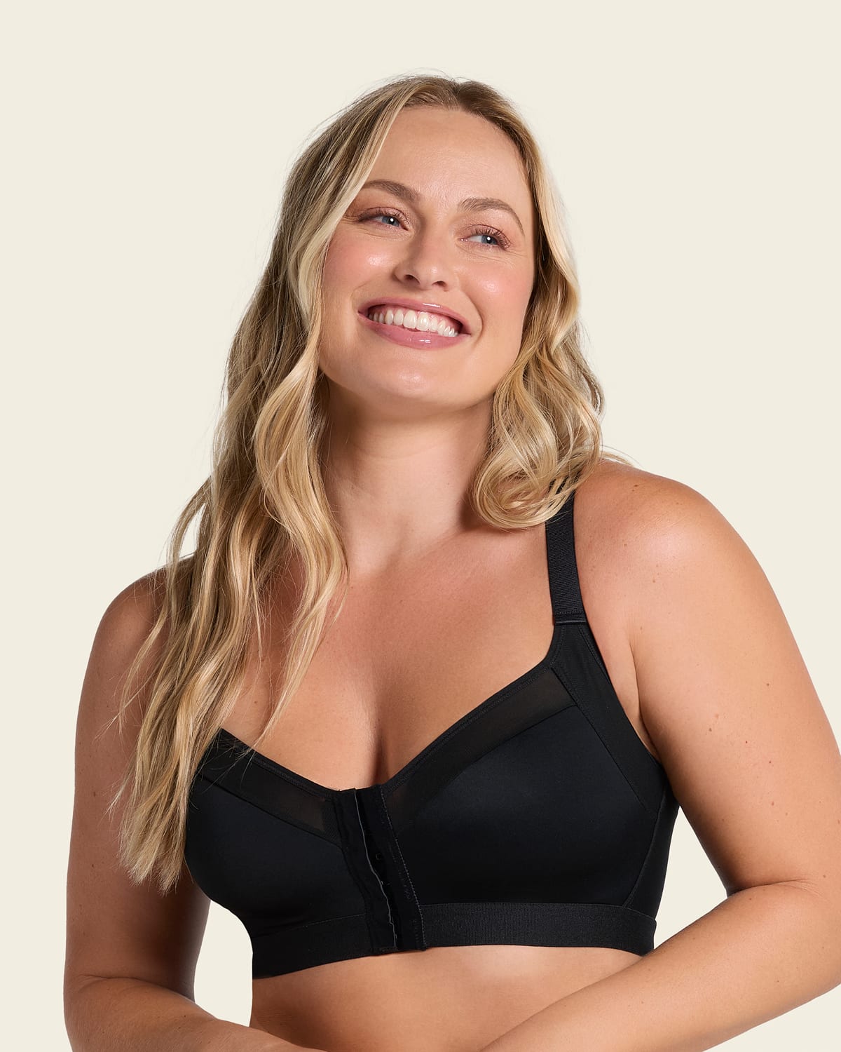 Lightly Lined Wireless Posture Corrector Bra - Image 8
