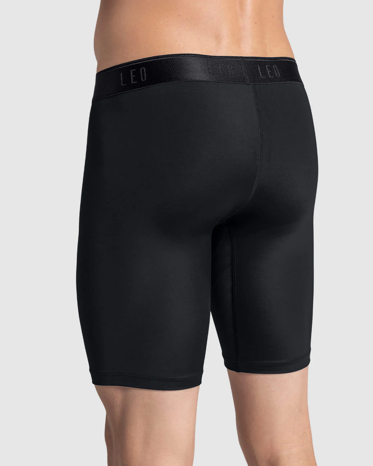 Microfiber Long Boxer Brief with Ergonomic Pouch - Image 2