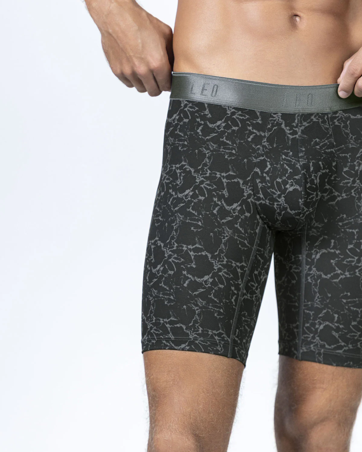 Microfiber Long Boxer Brief with Ergonomic Pouch - Image 35