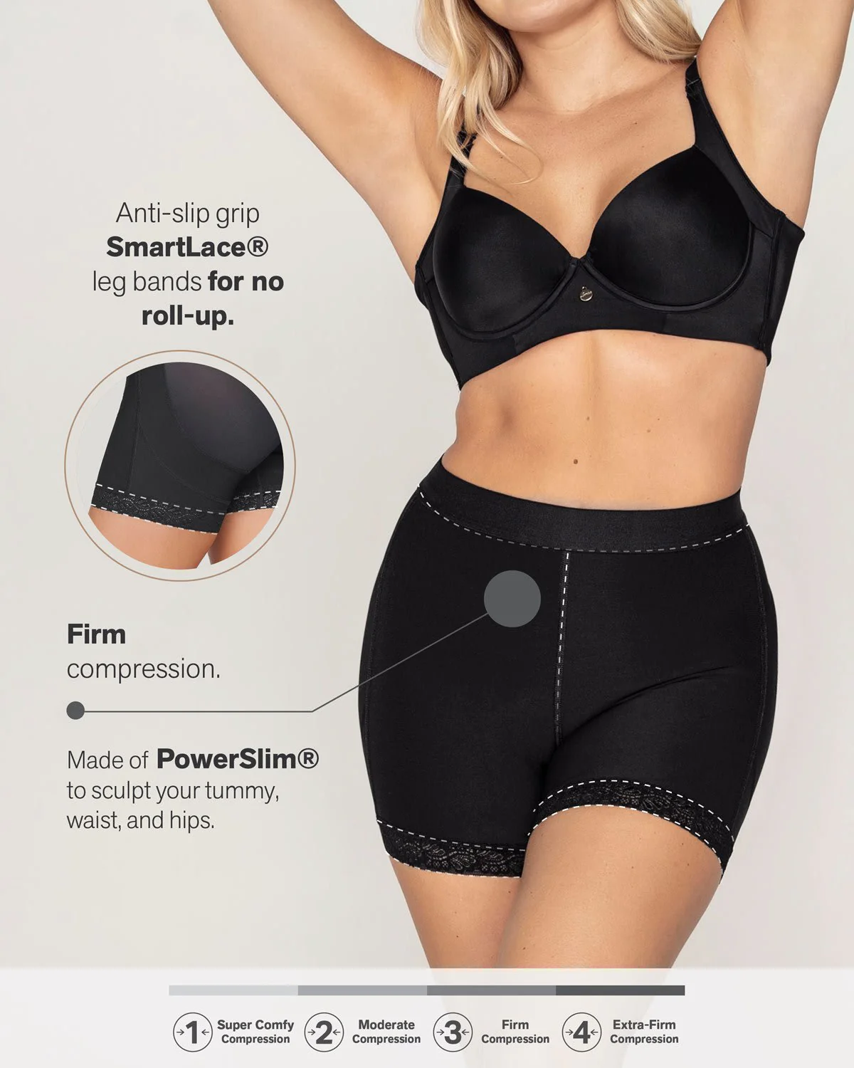 Mid-Rise Sculpting Bum Lifter Shaper Short - Image 11