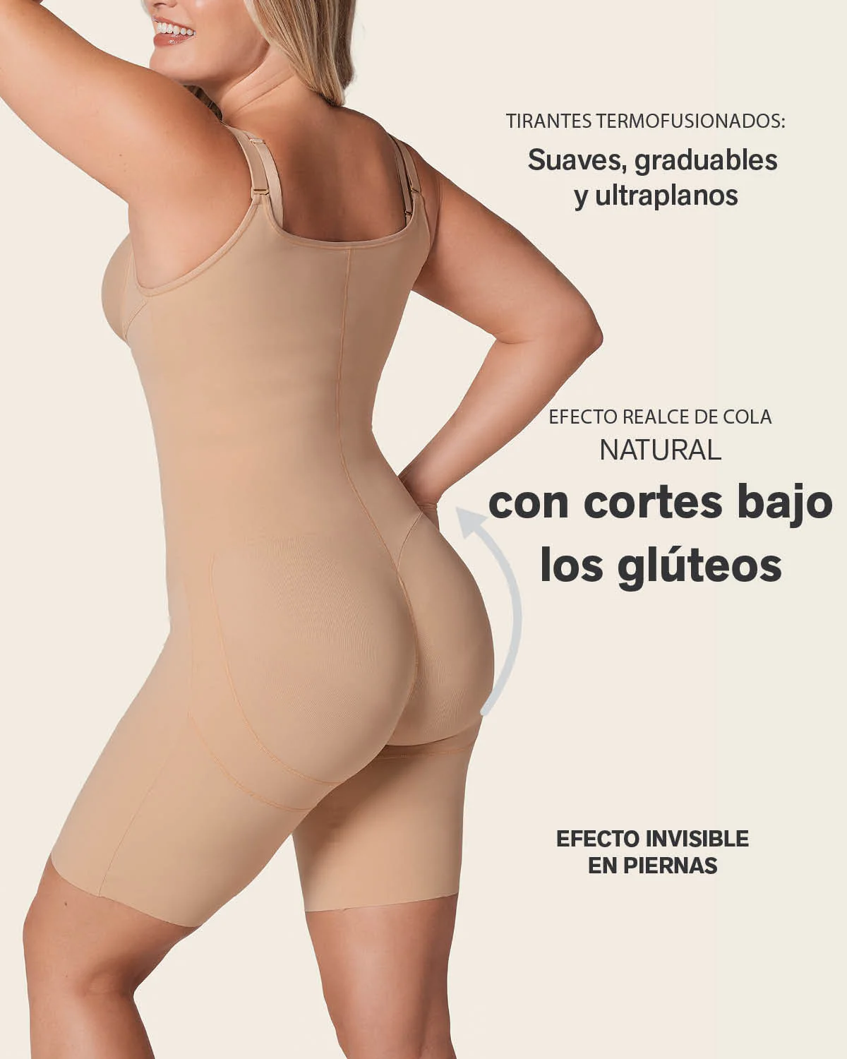Mid-Thigh Sculpting Butt Lifting Body Shaper - Image 16