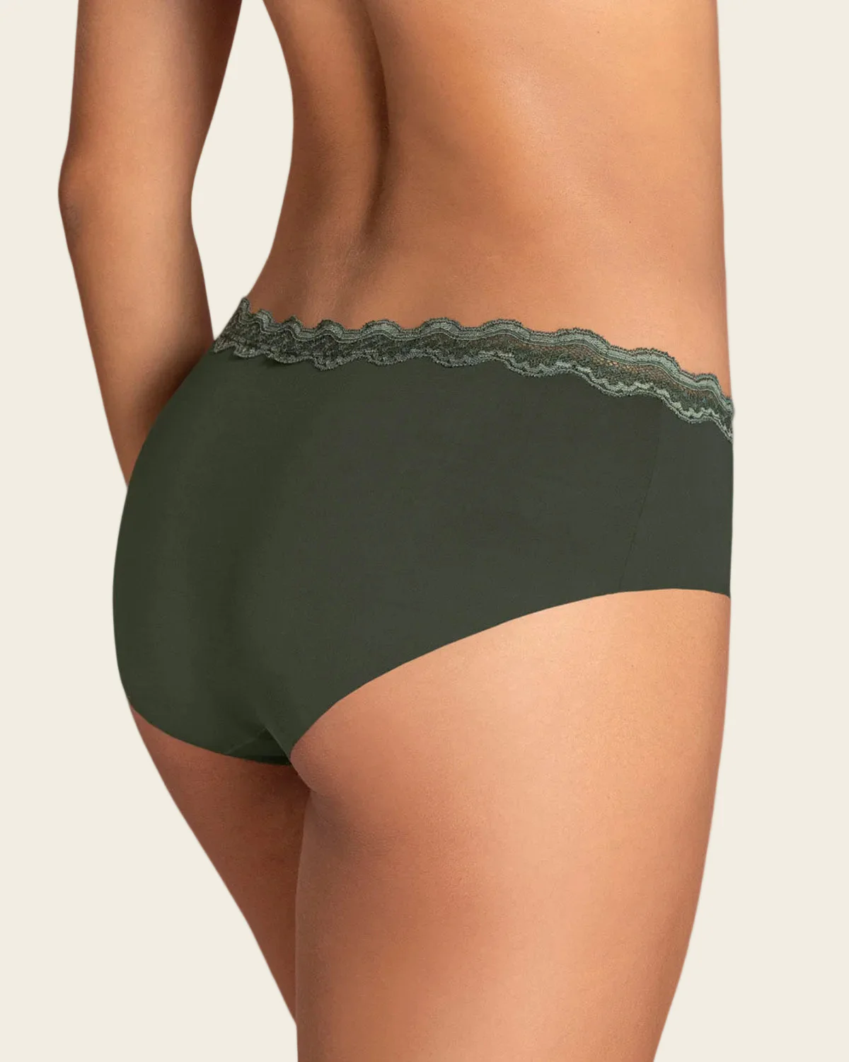 Midrise Lace Waistband Cheeky knicker - Image 25