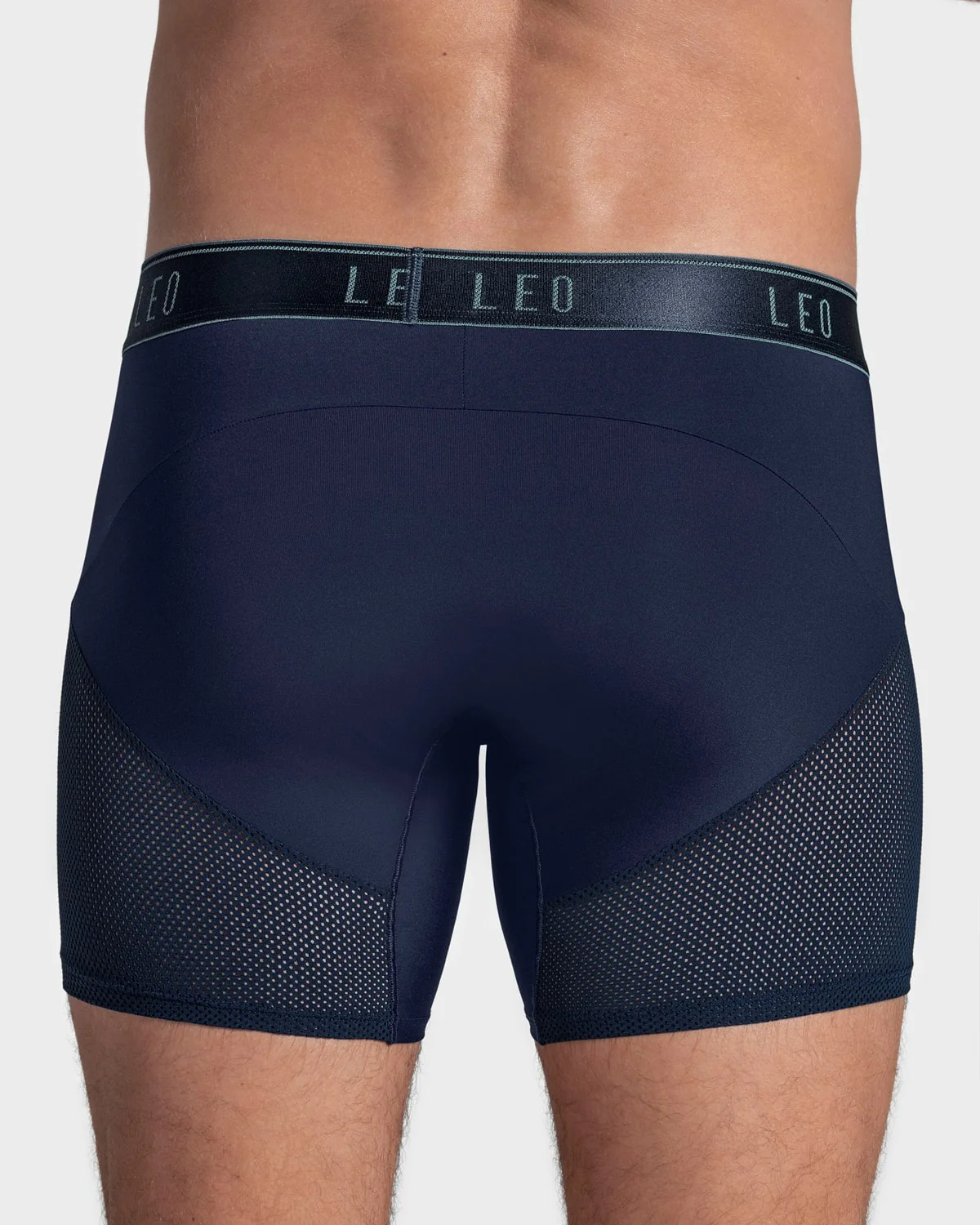 3-Pack High-Tech Mesh Boxer Briefs with Ergonomic Pouches - Image 7