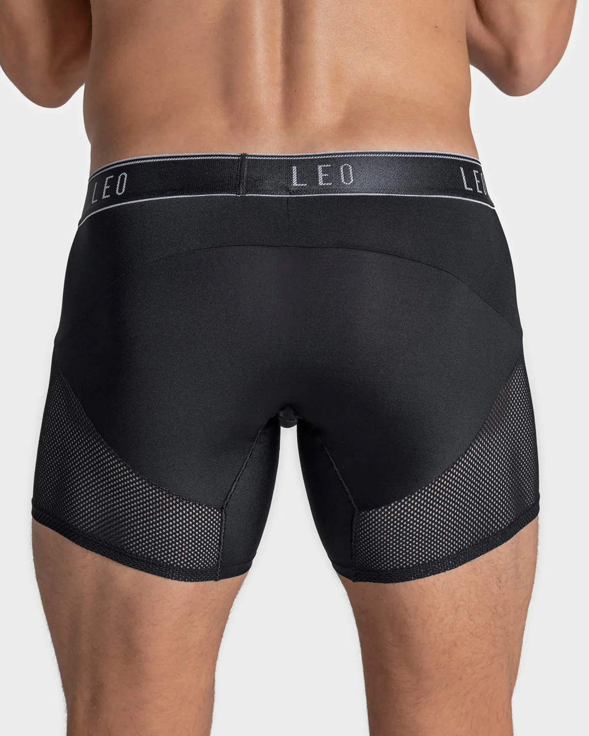 3-Pack High-Tech Mesh Boxer Briefs with Ergonomic Pouches - Image 3