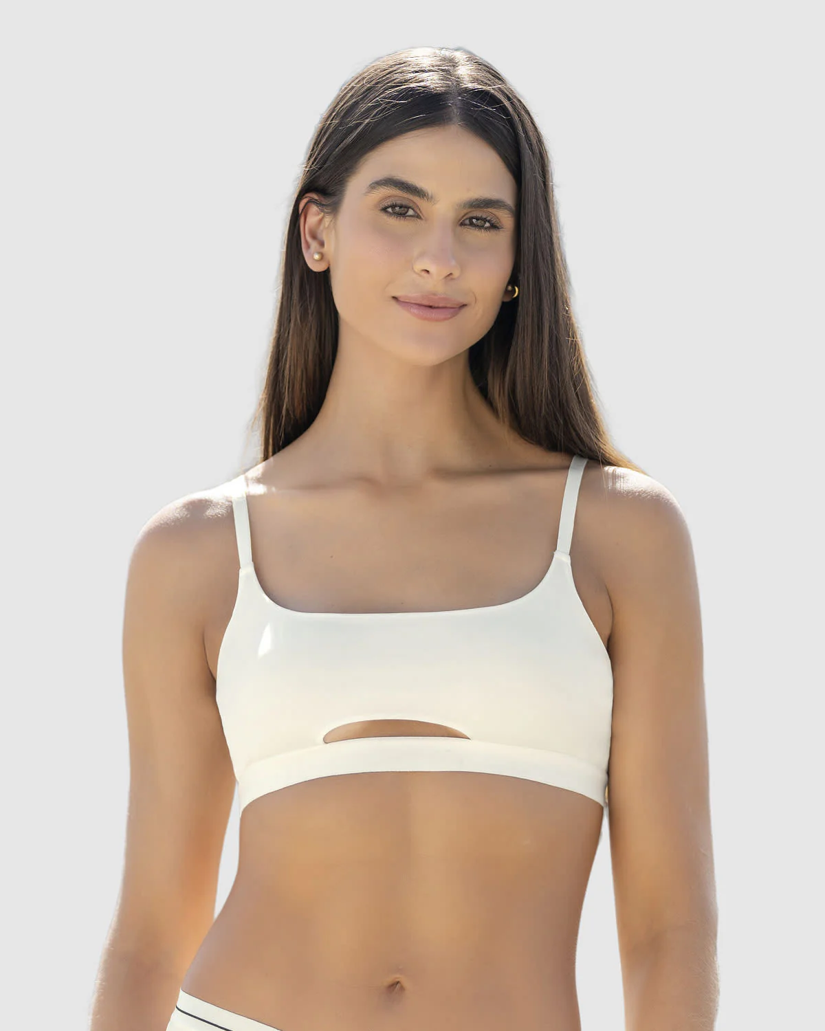 Pullover Bralette with Front Cutout - Image 6