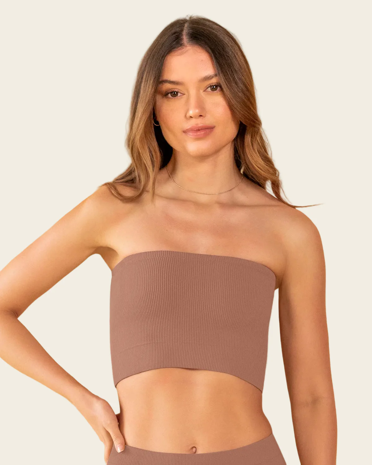 Seamless Bandeau Tube Top