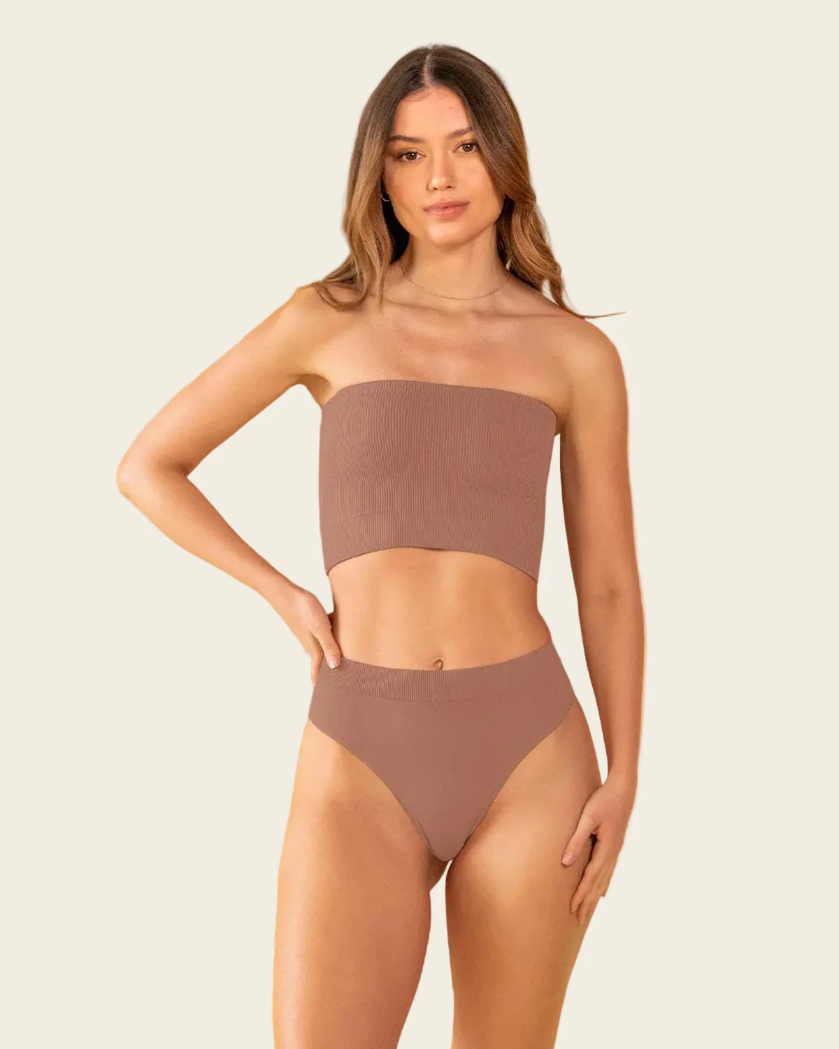 Seamless Bandeau Tube Top - Image 4