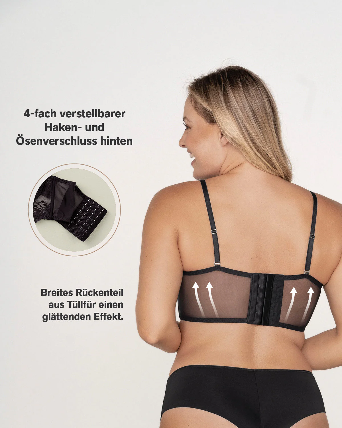 Sheer Lace Underwire Bustier Bra - Image 17