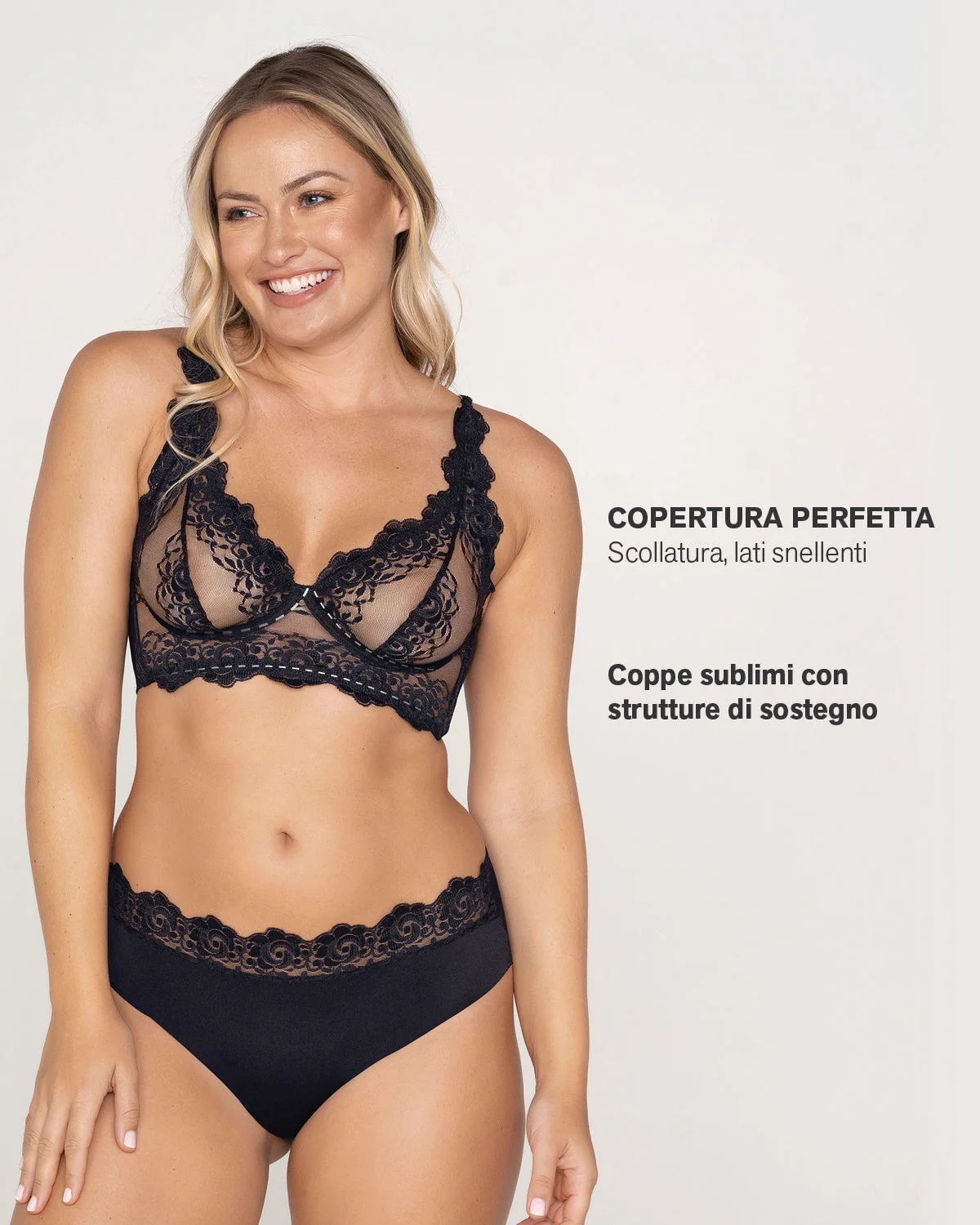 Sheer Lace Underwire Bustier Bra - Image 20