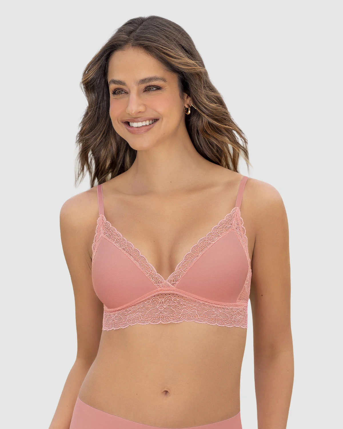 Soft Lace Wireless Multiway Bralette - Image 11