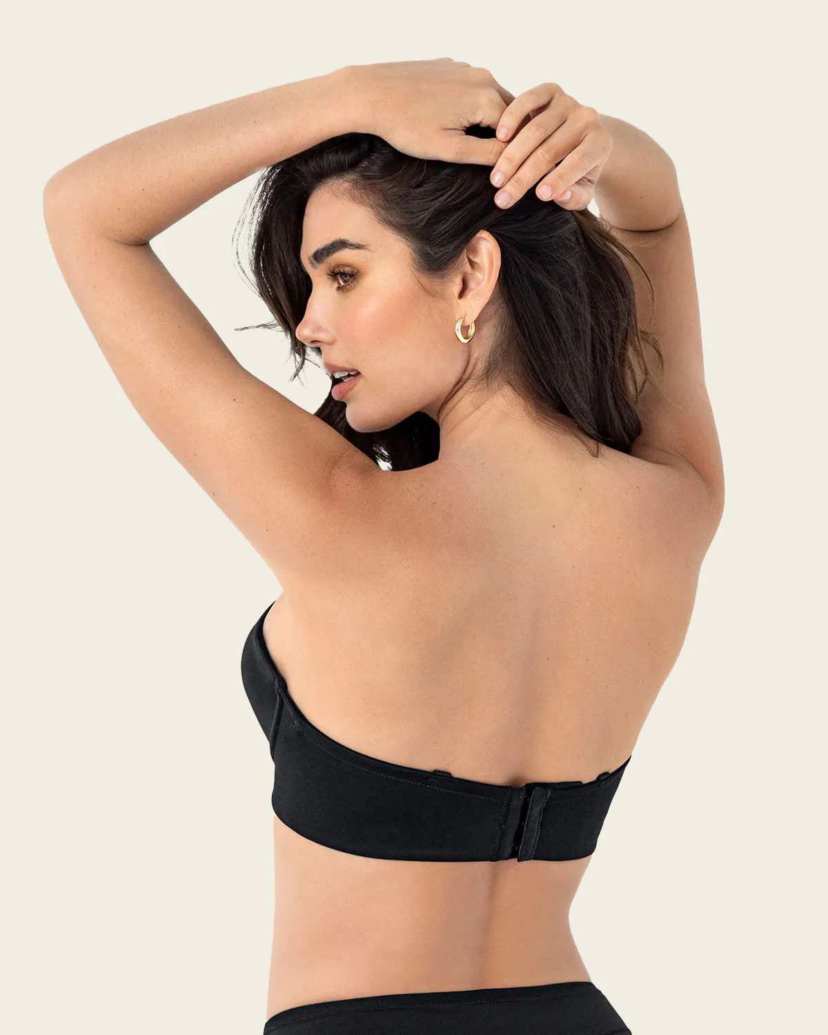 Strapless Contouring Lined Bra with Criss-Cross Underbust Band - Image 11