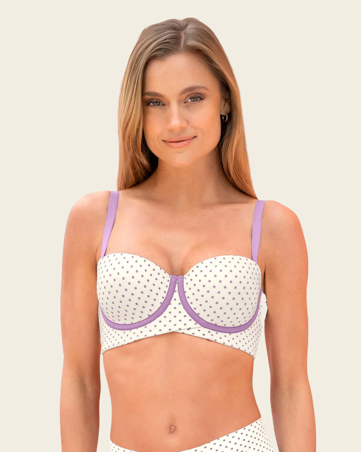 Strapless Contouring Lined Bra with Criss-Cross Underbust Band - Image 19