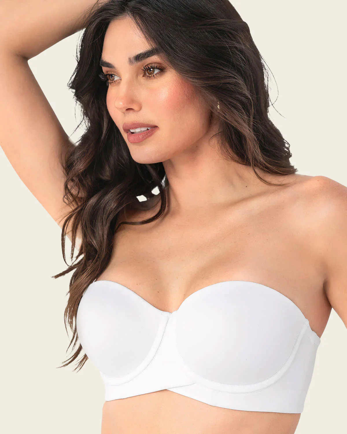 Strapless Contouring Lined Bra with Criss-Cross Underbust Band - Image 6