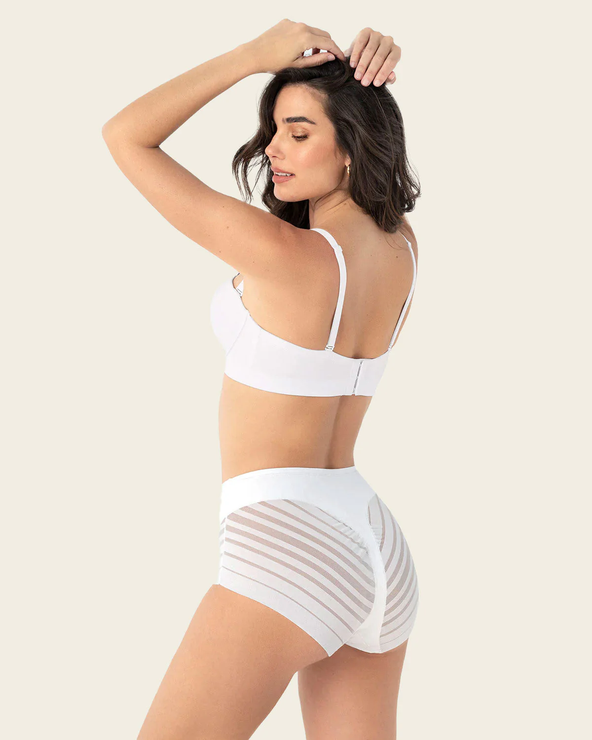 Strapless Contouring Lined Bra with Criss-Cross Underbust Band - Image 9