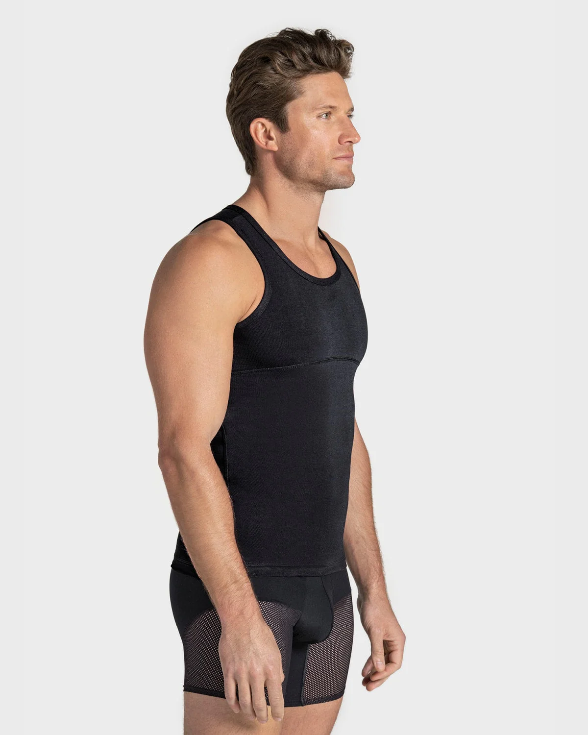 Stretch Cotton Moderate Shaper Tank - Image 8