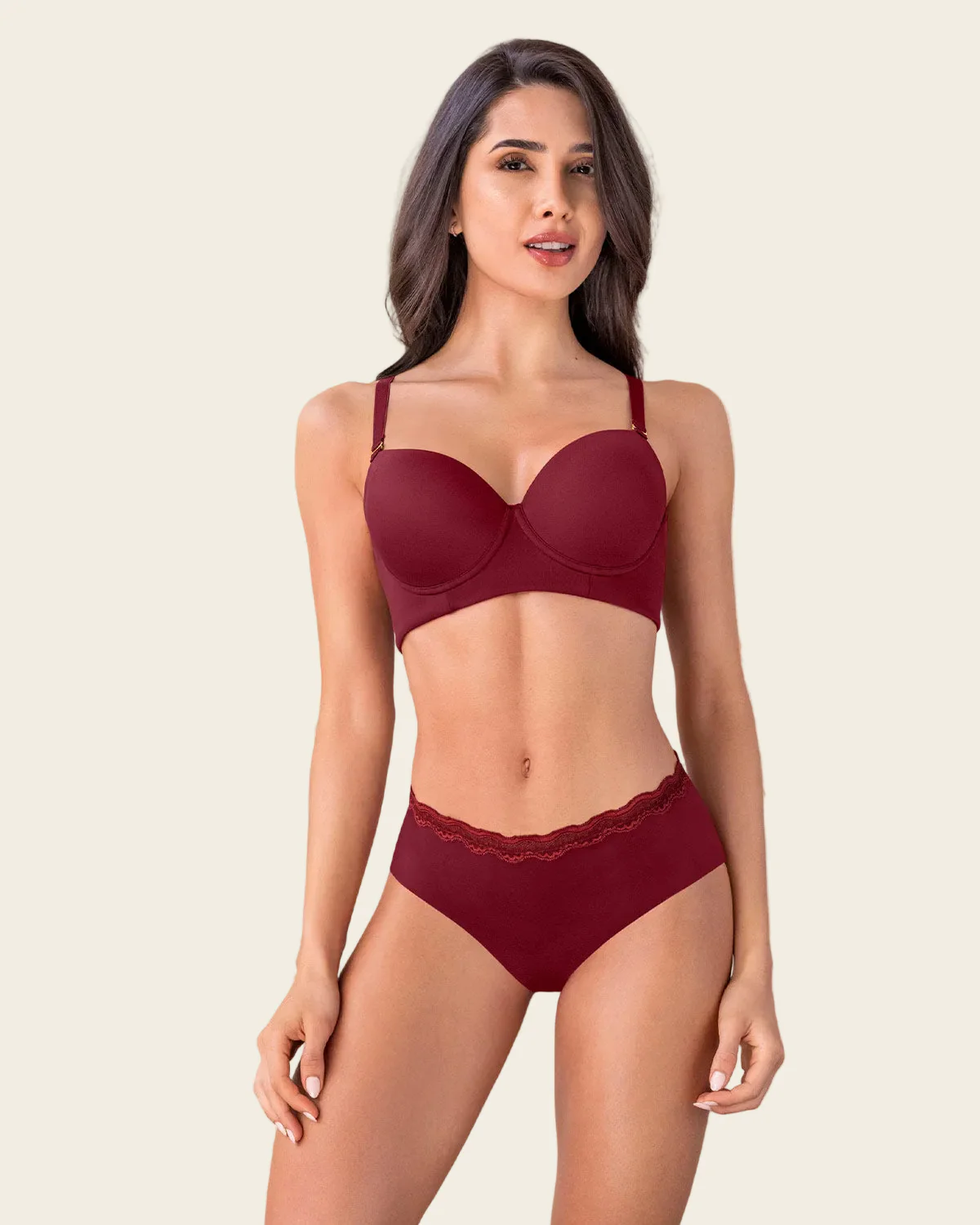 Triangular Push-Up Bra - Image 16