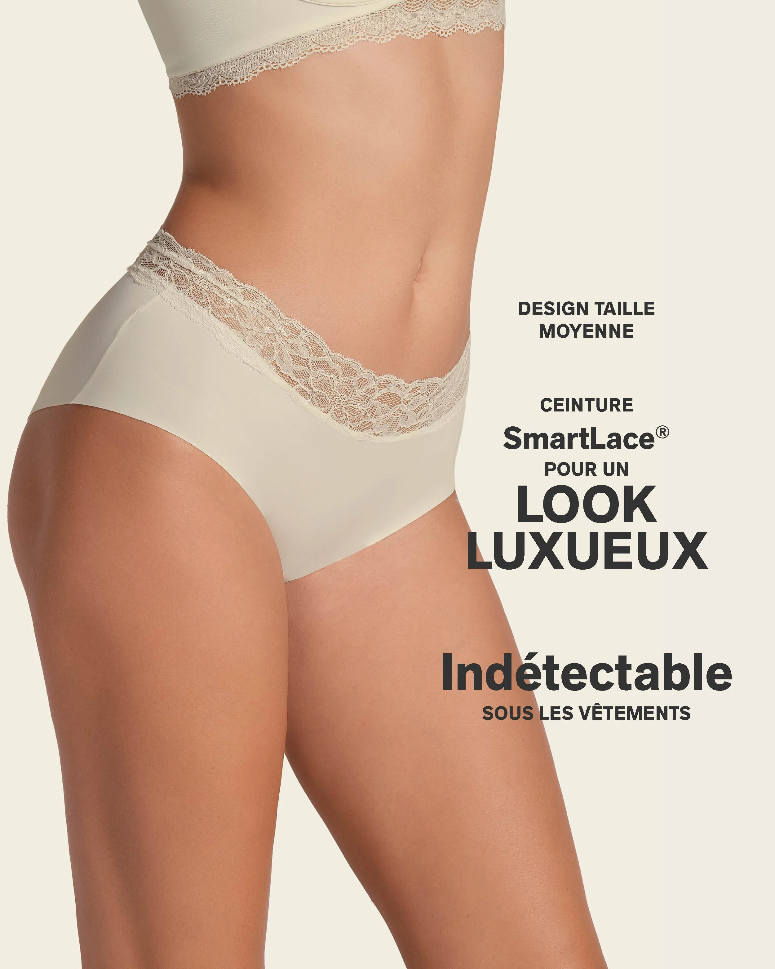 Ultra Light Lace Trim Hipster Knicker - Image 12