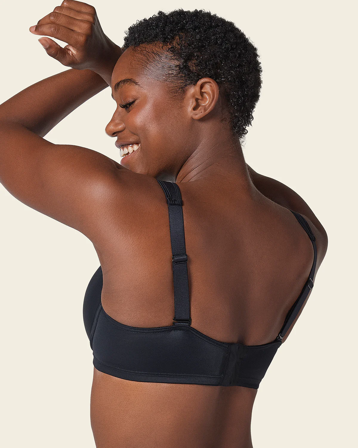 Underwire Triangle Bra with High Coverage Cups - Image 6