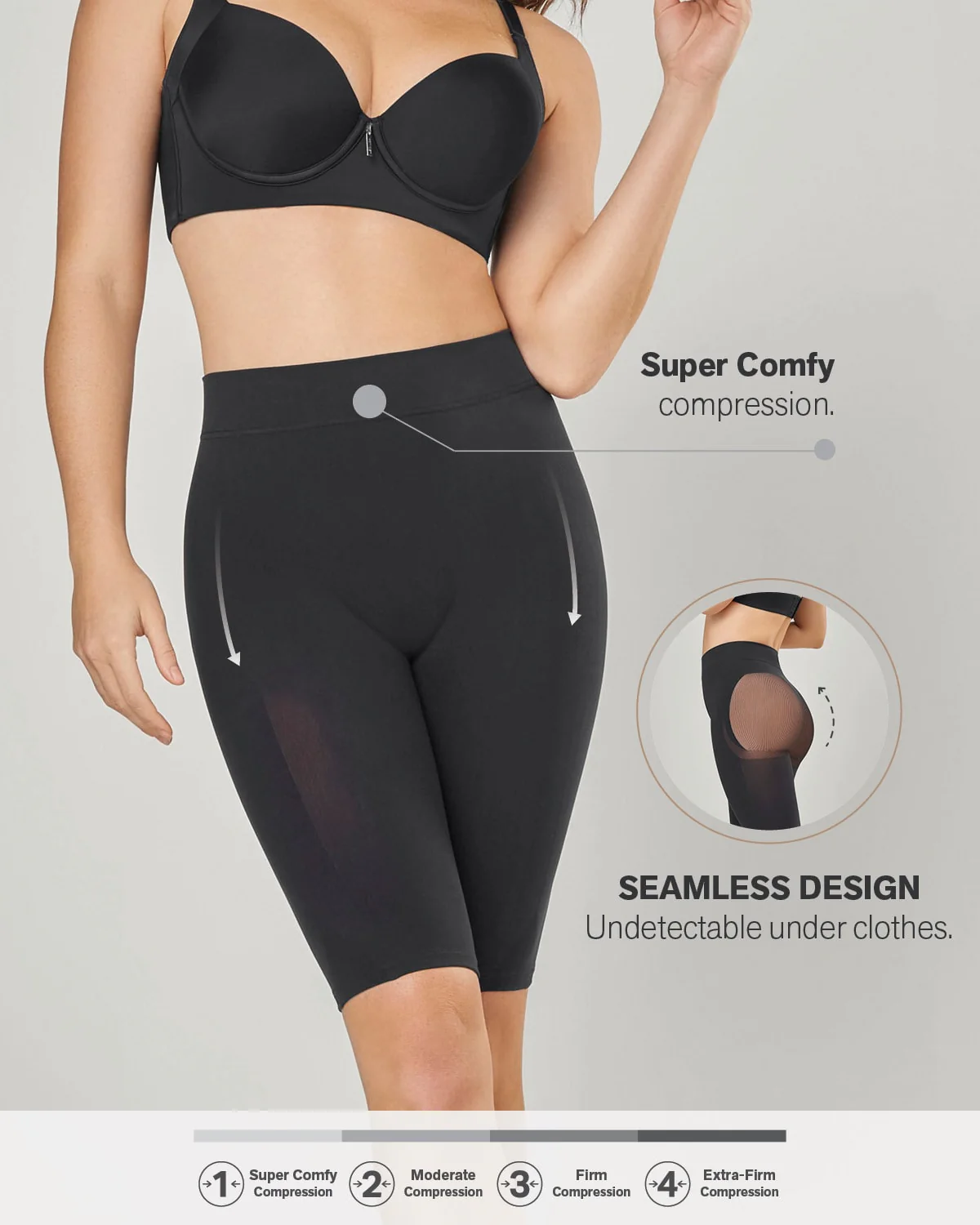 Well-Rounded Invisible Butt Lifter Shaper Short - Image 11
