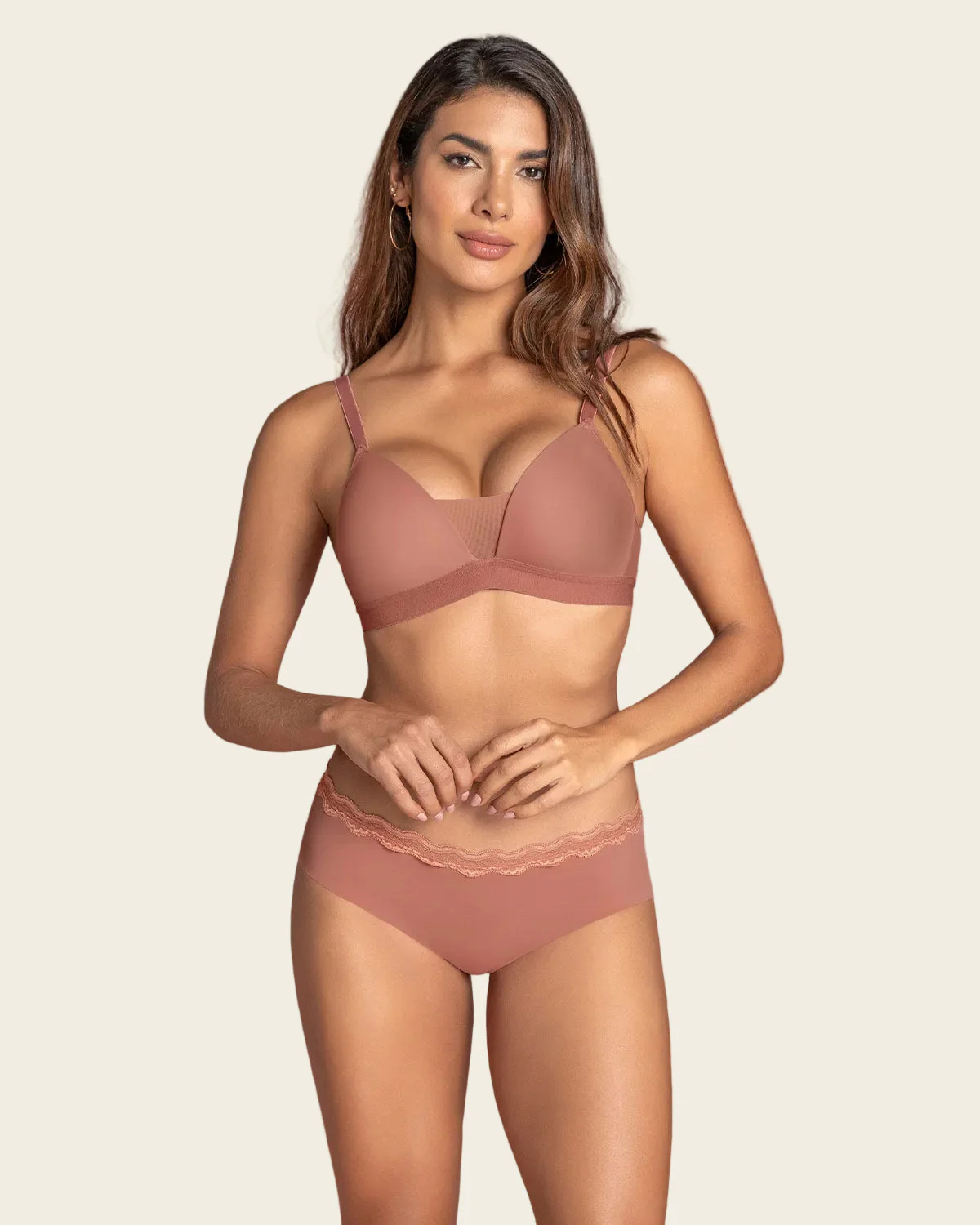 Wireless Triangle Full Coverage Bralette  - Image 16